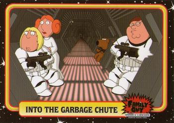 2008 Inkworks Family Guy Presents Episode IV: A New Hope #36 Into the Garbage Chute Front