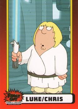 2008 Inkworks Family Guy Presents Episode IV: A New Hope #5 Chris Griffin as Luke Front