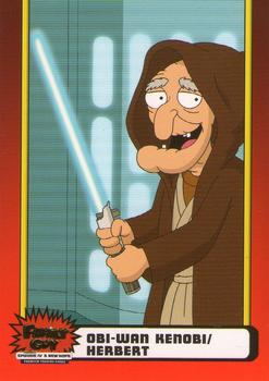 2008 Inkworks Family Guy Presents Episode IV: A New Hope #6 Herbert as Obi-Wan Kenobi Front