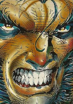 1992 Comic Images Wolverine From Then 'Til Now II - Promo #NNO Wolverine Front
