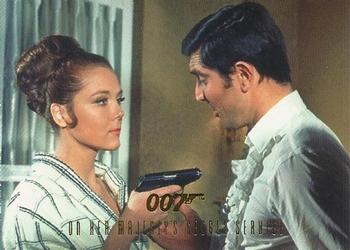 1996-97 Inkworks James Bond Connoisseur's Collection #47 On Her Majesty's Secret Service Front