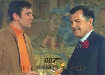 1996-97 Inkworks James Bond Connoisseur's Collection #48 On Her Majesty's Secret Service Front