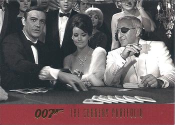 1996-97 Inkworks James Bond Connoisseur's Collection #74 The Connery Portfolio Front