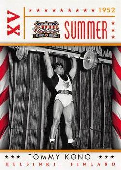 2012 Panini Americana Heroes & Legends - Olympics #29 Tommy Kono Front