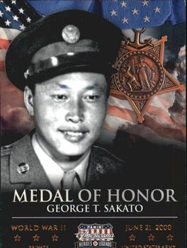 2012 Panini Americana Heroes & Legends - Medal of Honor #5 George T. Sakato Front
