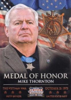2012 Panini Americana Heroes & Legends - Medal of Honor #8 Mike Thornton Front