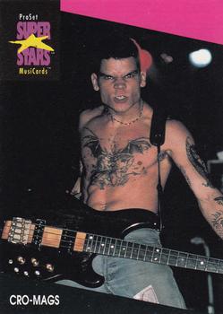 1991 Pro Set SuperStars MusiCards #158 Cro-Mags Front