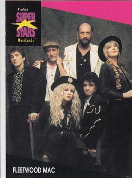 1991 Pro Set SuperStars MusiCards #176 Fleetwood Mac Front