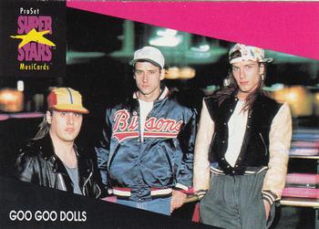 1991 Pro Set SuperStars MusiCards #180 Goo Goo Dolls Front