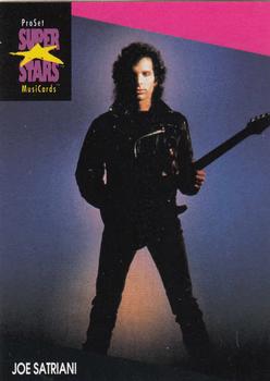 1991 Pro Set SuperStars MusiCards #231 Joe Satriani Front