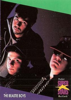 1991 Pro Set SuperStars MusiCards #292 The Beastie Boys Front