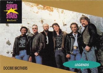 1991 Pro Set SuperStars MusiCards #5 The Doobie Brothers Front