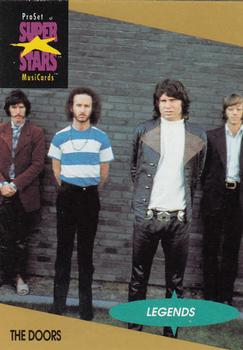 1991 Pro Set SuperStars MusiCards #9 The Doors Front