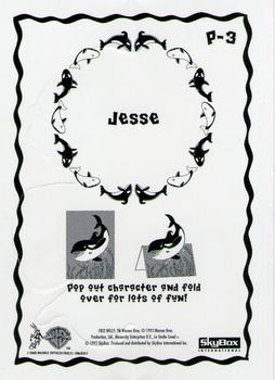1995 SkyBox Free Willy 2: The Adventure Home - Pop-Out #P-3 Jesse Back