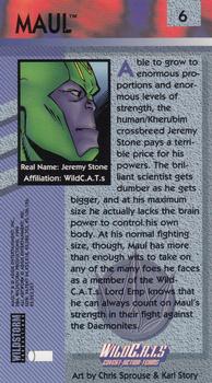 1994 Wildstorm WildC.A.T.s #6 Maul Back