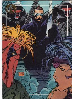 1993 Topps WildC.A.T.s #24 Voodoo and Grifter don't reach Front