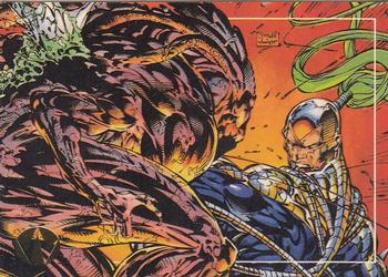 1993 Topps WildC.A.T.s #45 When the main force of WildC.A. Front