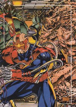 1993 Topps WildC.A.T.s #46 Unnoticed in a sub-sub-basement Front