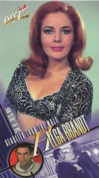 1998 Inkworks The Women of James Bond #7 Helga Brandt Front