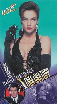 1998 Inkworks The Women of James Bond #12 Xenia Onatopp Front