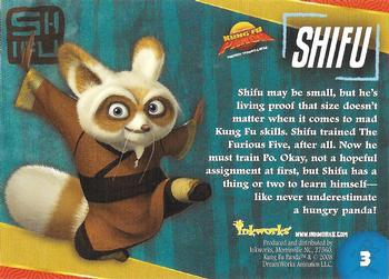 2008 Inkworks Kung Fu Panda #3 Shifu Back