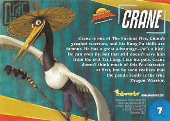 2008 Inkworks Kung Fu Panda #7 Crane Back
