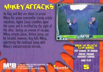 1997 Inkworks Men in Black #5 Mikey Attacks Back