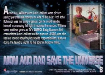 1997 Inkworks Lost in Space: The Classic Series #8 Mom and Dad Save the Universe Back