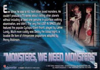 1997 Inkworks Lost in Space: The Classic Series #9 Monsters, We Need Monsters Back
