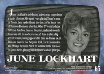 1997 Inkworks Lost in Space: The Classic Series #65 June Lockhart Back