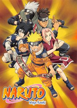 2006 Inkworks Naruto: Ninja Ranks #1 Naruto: Ninja Ranks (title card) Front