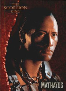 2002 Inkworks The Scorpion King #2 Mathayus Front