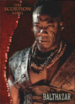 2002 Inkworks The Scorpion King #4 Balthazar Front