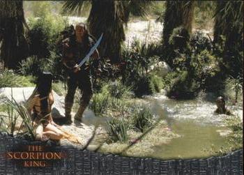2002 Inkworks The Scorpion King #39 At the Oasis Front