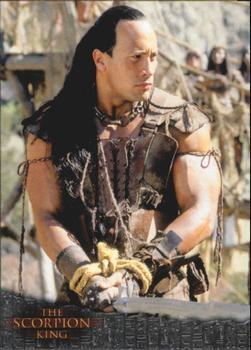 2002 Inkworks The Scorpion King #44 Mathayus and the Bandits Front