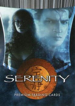 2005 Inkworks Serenity #01 Title Card Front