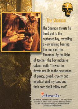 1996 Inkworks The Phantom (Movie) #7 The Shaman Back