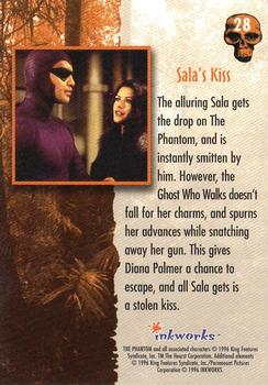 1996 Inkworks The Phantom (Movie) #28 Sala's Kiss Back