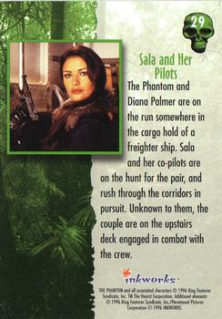 1996 Inkworks The Phantom (Movie) #29 Sala and Her Pilots Back