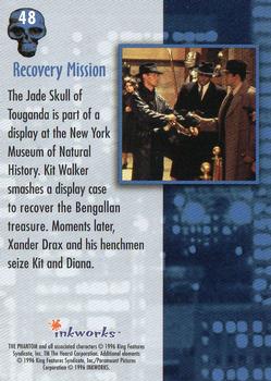 1996 Inkworks The Phantom (Movie) #48 Recovery Mission Back