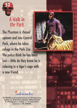 1996 Inkworks The Phantom (Movie) #52 A Walk in the Park Back