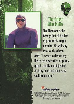 1996 Inkworks The Phantom (Movie) #71 The Ghost Who Walks Back