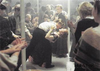1998 Inkworks Titanic (Movie) #11 Jack and Rose steal away to the lower decks to... Front