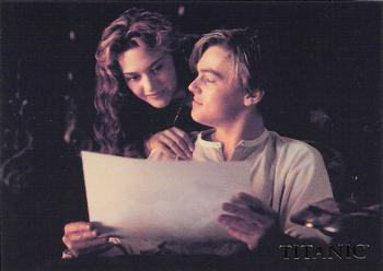 1998 Inkworks Titanic (Movie) #15 Rose asks Jack to sketch her, not like 