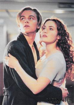 1998 Inkworks Titanic (Movie) #17 After their tryst, Jack and Rose ascend onto... Front