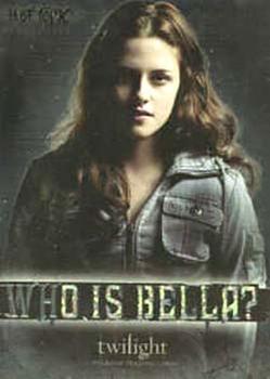 2008 Inkworks Twilight #HT-1 Who is Bella? Front
