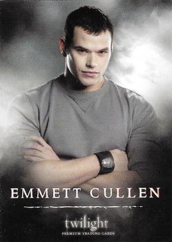 2008 Inkworks Twilight #10 Emmett Cullen Front