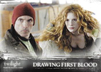2008 Inkworks Twilight #39 Drawing First Blood Front