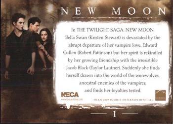 2009 NECA Twilight New Moon #1 New Moon Back
