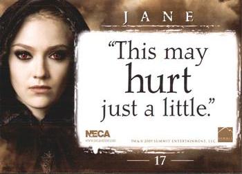 2009 NECA Twilight New Moon #17 Jane Back